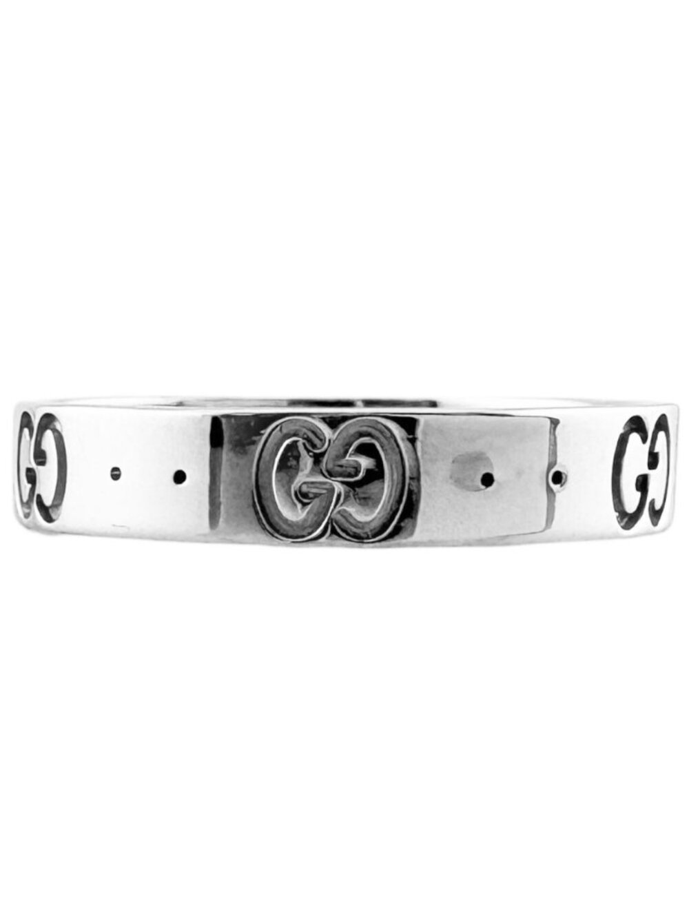 Gucci Icon Amor Ring 18k White Gold - Picture 5 of 8
